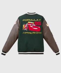 Disney x Formula 1 Lightning McQueen Varsity Jacket Back