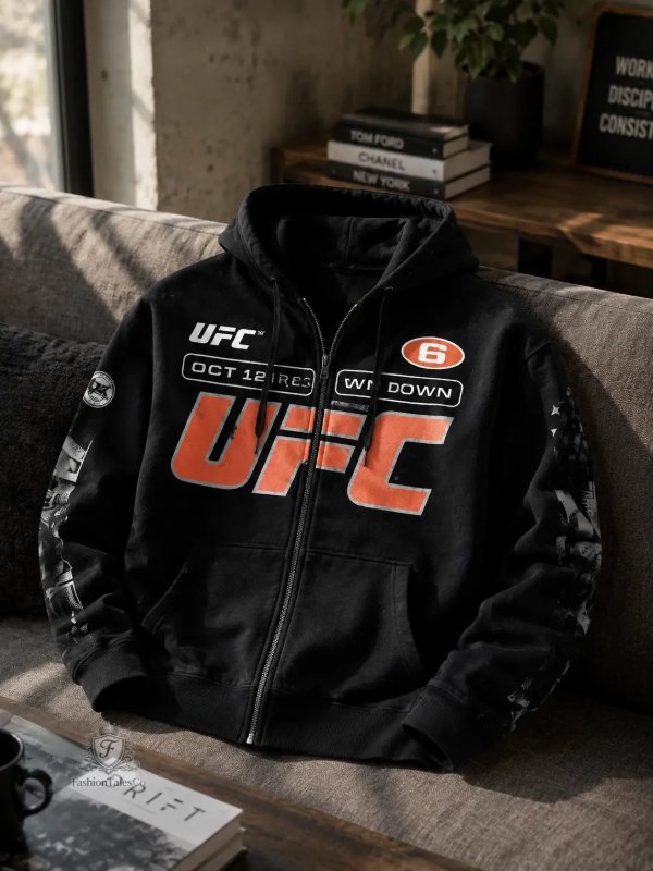 Drake’s OVO x UFC 2026 Hooded Jacket Drake’s OVO x UFC 2026 Hooded Jacket