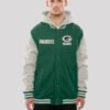 Green Bay Packers 2026 New Era Hoodie Jacket