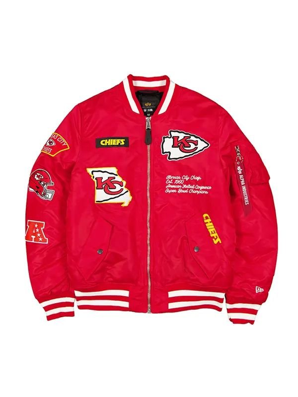 Kansas City Chiefs 2026 MA-1 Bomber Jacket Kansas City Chiefs 2026 MA-1 Bomber Jacket