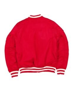 Kansas City Chiefs 2026 MA-1 Bomber Jacket Kansas City Chiefs 2026 MA-1 Red Jacket
