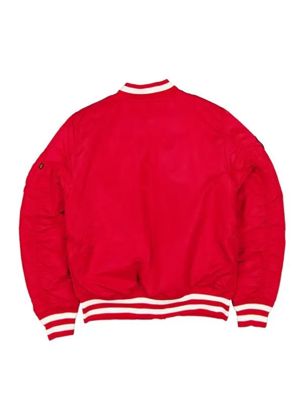 Kansas City Chiefs 2026 MA-1 Bomber Jacket Kansas City Chiefs 2026 MA-1 Red Jacket
