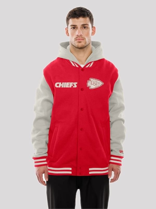 Green Bay Packers 2026 New Era Hoodie Jacket Kansas City Chiefs 2026 New Era Hoodie Jacket