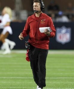 Cardinals Preseason 2026 Mike LaFleur Anorak Jacket Mike LaFleur Nike Cardinals Sideline Hooded Anorak Jacket