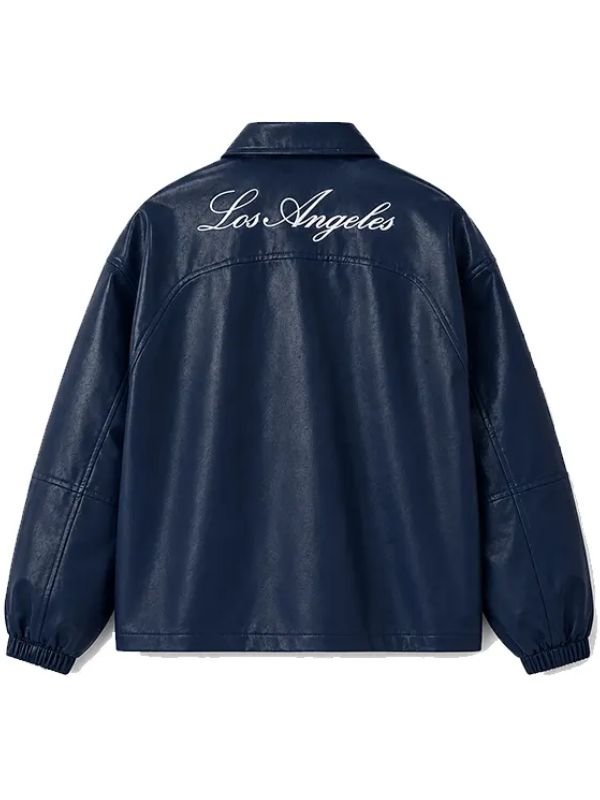 Los Angeles Dodgers True Navy Coaches Jacket MLB Los Angeles Dodgers True Coaches Jacket