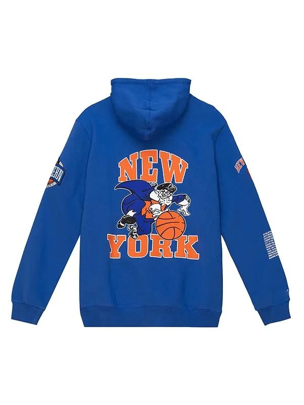 New York Knicks Team Origins Hoodie NBA Knicks Team Origins Royal Blue Hoodie