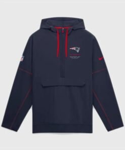 New England Patriots 2026 Sideline Anorak Half-Zip Jacket