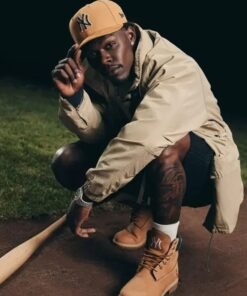 Timberland x New Era x MLB Jazz Chisholm Jr. Jacket New Era x Timberland Yankees Jazz Chisholm Jr. Beige Jacket