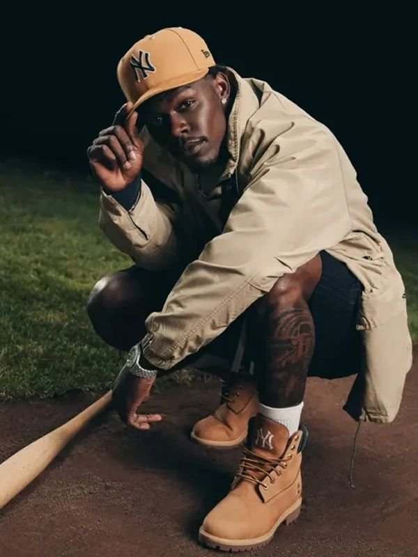 Timberland x New Era x MLB Jazz Chisholm Jr. Jacket New Era x Timberland Yankees Jazz Chisholm Jr. Beige Jacket