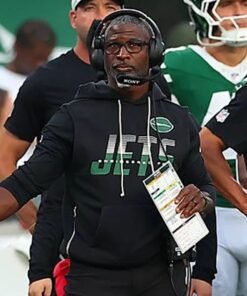 New York Jets Preseason 2026 Aaron Glenn Sleeveless Hoodie