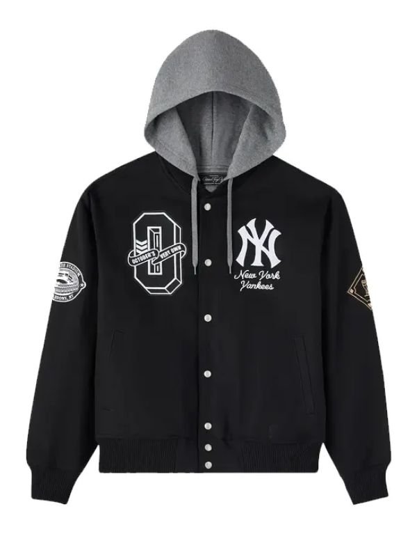 New York Yankees Insulated Twill Bomber Jacket New York Yankees Insulated Twill Bomber Jacket