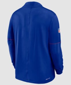 Buffalo Bills 2026 Sideline Nike Quarter-Zip Top Nike 2026 Buffalo Bills Quarter Zip Royal Blue Jacket