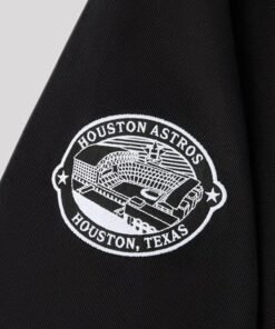 OVO x MLB 2026 Houston Astros Black Jacket