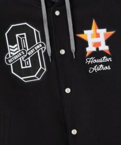 OVO x MLB 2026 Houston Astros Hooded Jacket
