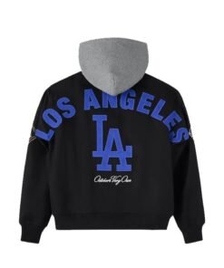 Los Angeles Dodgers Insulated Twill Bomber Jacket OVO x MLB Los Angeles Dodgers Insulated Bomber Jacket
