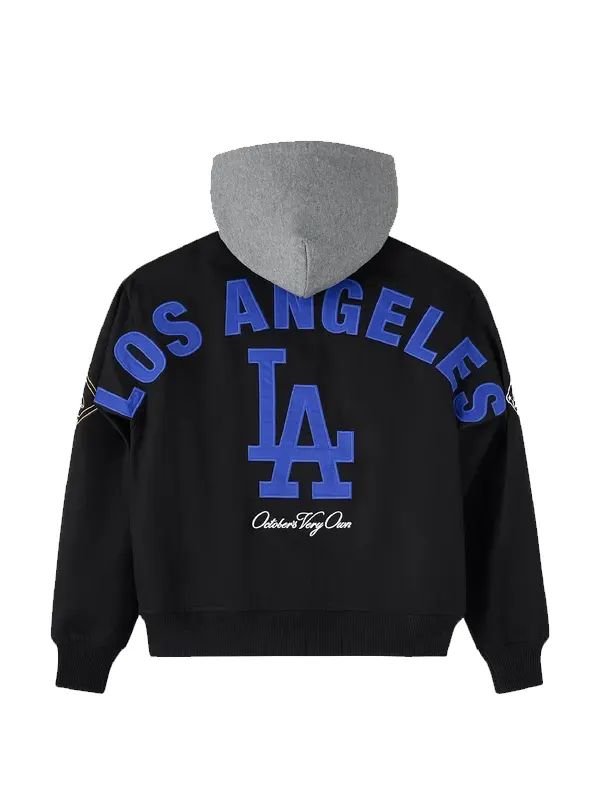 Los Angeles Dodgers Insulated Twill Bomber Jacket OVO x MLB Los Angeles Dodgers Insulated Bomber Jacket
