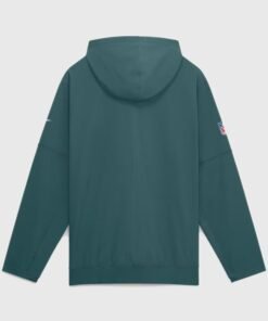 Philadelphia Eagles 2026 Sideline Anorak Half-Zip Jacket Philadelphia Eagles 2026 Sideline Anorak Green Jacket