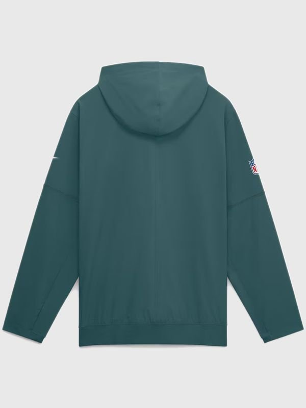 Philadelphia Eagles 2026 Sideline Anorak Half-Zip Jacket Philadelphia Eagles 2026 Sideline Anorak Green Jacket