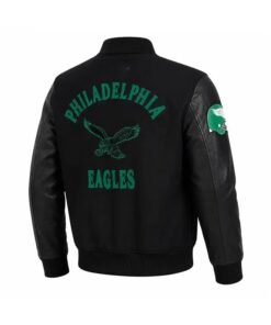 Philadelphia Eagles First Team Varsity Jacket Philadelphia Eagles First Team Lettermen Jacket