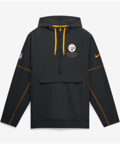 Pittsburgh Steelers 2026 Sideline Anorak Half-Zip Jacket