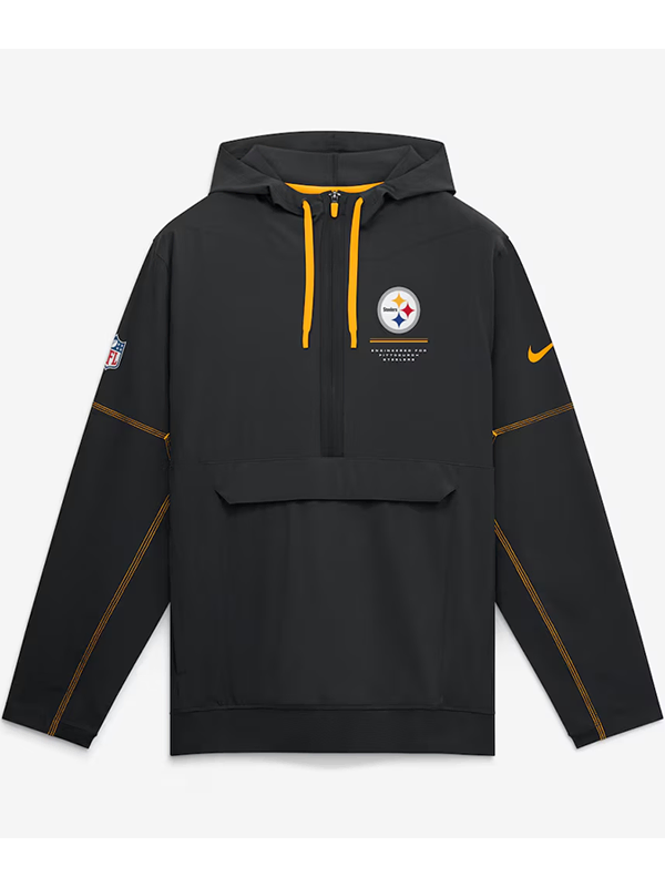 Pittsburgh Steelers 2026 Sideline Anorak Half-Zip Jacket Pittsburgh Steelers 2026 Sideline Anorak Half-Zip Jacket