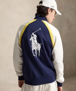 Polo Ralph Lauren 2026 US Open Ball Crew Jacket Polo Ralph Lauren 2026 US Open Ball Crew Track Jacket Navy Blue