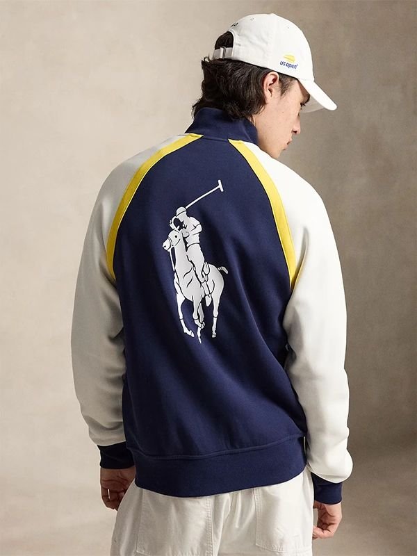 Polo Ralph Lauren 2026 US Open Ball Crew Jacket Polo Ralph Lauren 2026 US Open Ball Crew Track Jacket Navy Blue