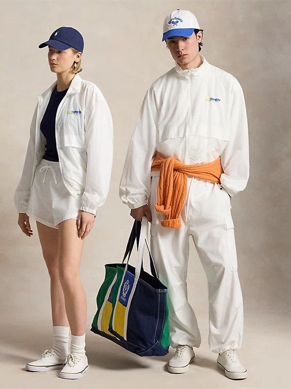 Polo Ralph Lauren 2026 US Open Windbreaker Jacket Polo Ralph Lauren 2026 US Open White Jacket