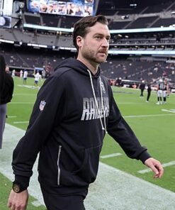 Preseason 2026 Las Vegas Raiders Sideline Hoodie Preseason 2026 Las Vegas Raiders Black Hoodie