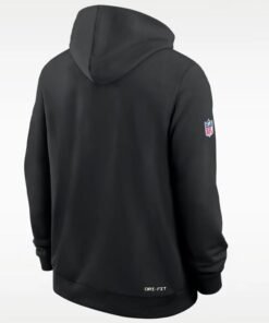 Preseason 2026 Las Vegas Raiders Sideline Hoodie Preseason 2026 Las Vegas Raiders Pullover Hoodie