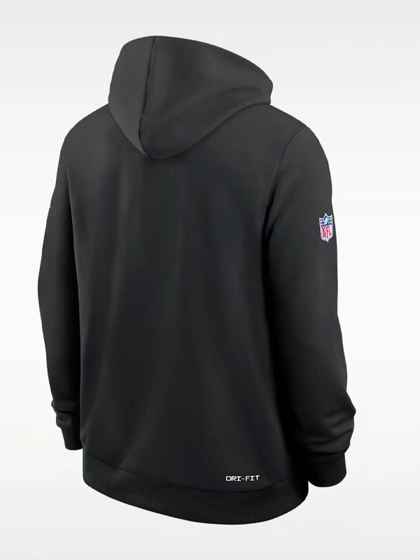Preseason 2026 Las Vegas Raiders Sideline Hoodie Preseason 2026 Las Vegas Raiders Pullover Hoodie