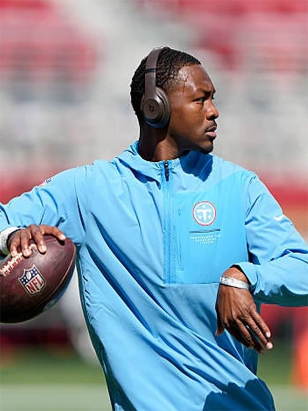 Preseason 2026 Tennessee Titans Sideline Quarter-Zip Pullover Jacket Preseason 2026 Tennessee Titans Sideline Quarter-Zip Pullover Jacket