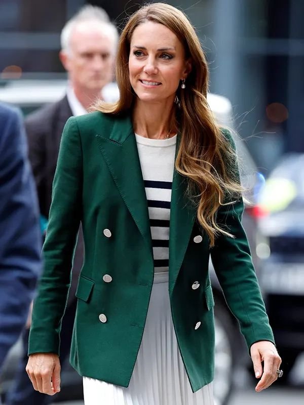 Princess of Wales Commonwealth Games Green Blazer Princess of Wales Commonwealth Games Green Blazer