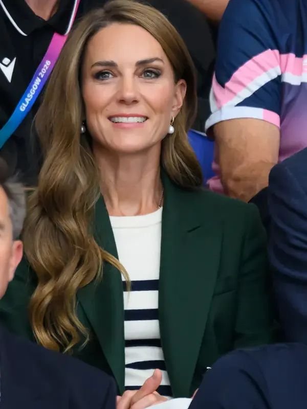 Princess of Wales Commonwealth Games Green Blazer Princess of Wales Kate Middleton Commonwealth Games Blazer