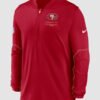 San Francisco 49ers 2026 Sideline Nike Quarter-Zip Top
