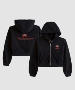 San Francisco 49ers Abercrombie & Fitch Full-Zip Hoodie