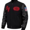 Philadelphia Eagles First Team Varsity Jacket San Francisco 49ers First Team Varsity Jacket