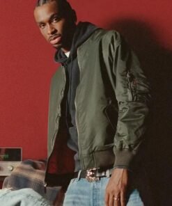 Shai Gilgeous-Alexander Levi’s MA-1 Bomber Jacket Shai Gilgeous-Alexander Levi’s MA-1 Bomber Jacket Olive Green