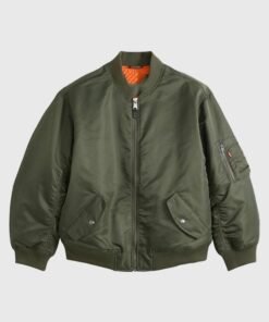 Shai Gilgeous-Alexander Levi’s MA-1 Bomber Jacket Shai Gilgeous-Alexander Levi’s MA-1 Olive Green Jacket