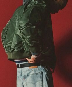 Shai Gilgeous-Alexander Levi’s MA-1 Bomber Jacket Shai Gilgeous-Alexander Levi’s MA-1 Satin Jacket