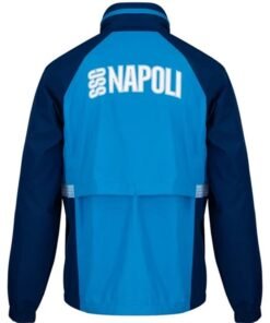 SSC Napoli 2026/27 Windbreaker Hooded Jacket SSC Napoli 2026/27 Windbreaker Blue Jacket