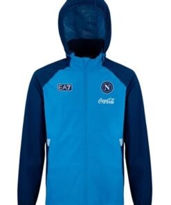SSC Napoli 2026/27 Windbreaker Hooded Jacket SSC Napoli 2026/27 Windbreaker Hooded Jacket Blue