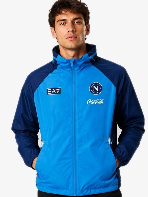 SSC Napoli 2026/27 Windbreaker Hooded Jacket SSC Napoli 2026/27 Windbreaker Hooded Jacket