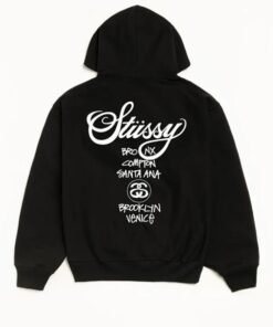 Stüssy World Tour Zip Hoodie