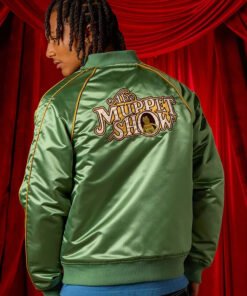 The Muppet Show 50th Anniversary Satin Jacket Back