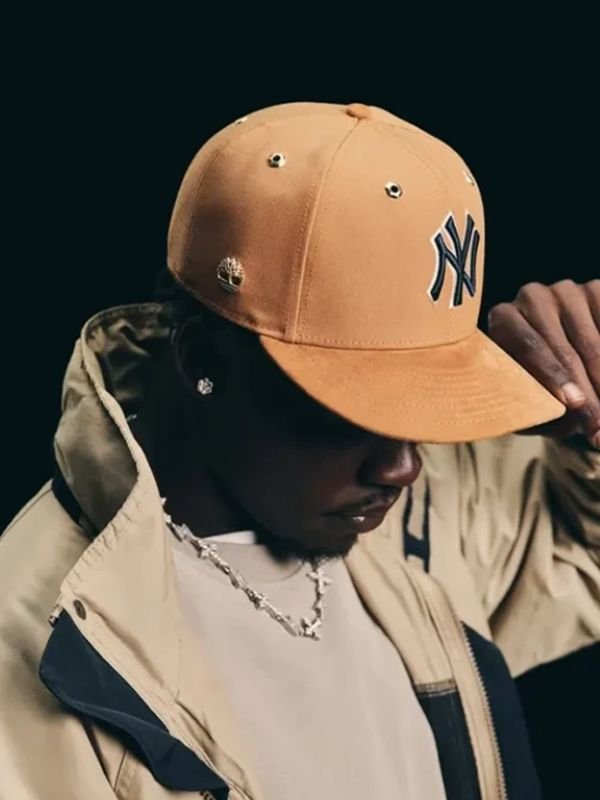 Timberland x New Era x MLB Jazz Chisholm Jr. Jacket Timberland x New Era x Jazz Chisholm Jr. Yankees Beige Track Jacket