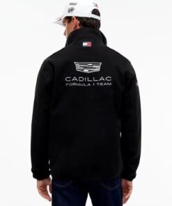Tommy Hilfiger Cadillac F1 Team Fleece Jacket Tommy Hilfiger Cadillac F1 Team Black Jacket