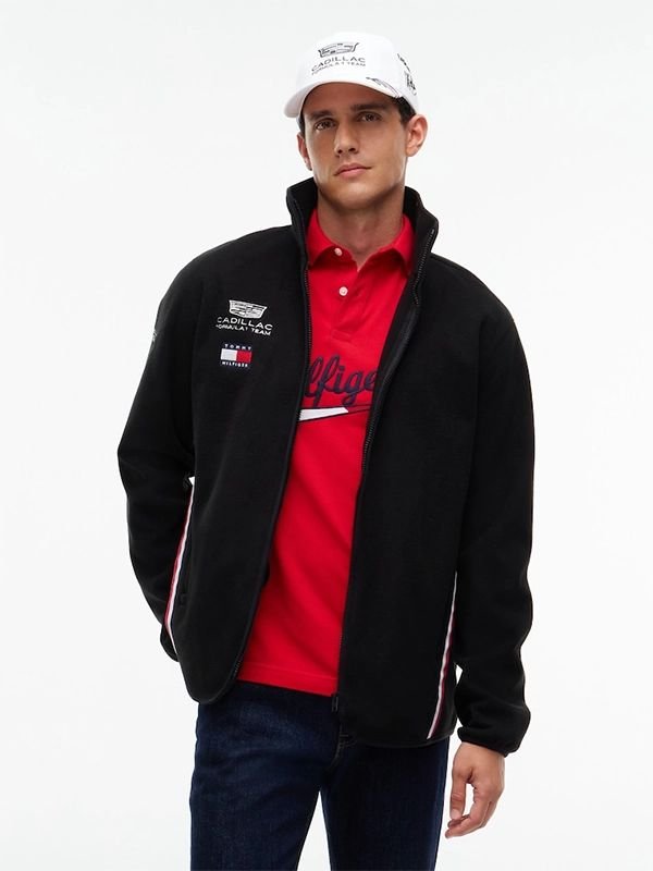 Tommy Hilfiger Cadillac F1 Team Fleece Jacket Tommy Hilfiger Cadillac F1 Team Full Zip Jacket