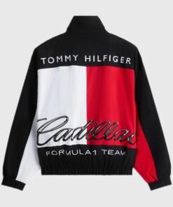 Tommy Hilfiger Cadillac F1 Team Graphic Flag Jacket Tommy Hilfiger Cadillac F1 Team Graphic Flag Jacket Black