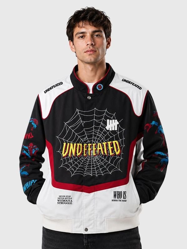 Undefeated x Spider-Man FW26 Varsity Jacket Undefeated x Spider-Man FW26 Varsity Jacket